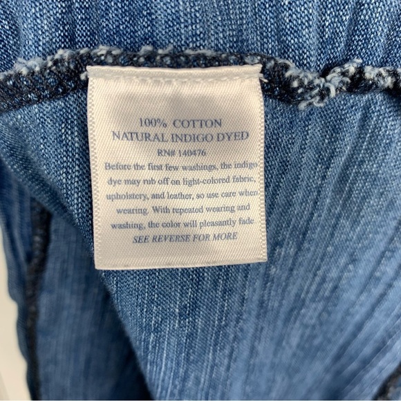 Faherty Brand Indigo Pocket Tee Cotton Men’s Size Small - Picture 4 of 4